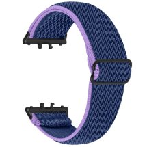 Ремінець Deexe Braided Strap для Samsung Galaxy Fit 3 - Purple / Blue: фото 1 з 6