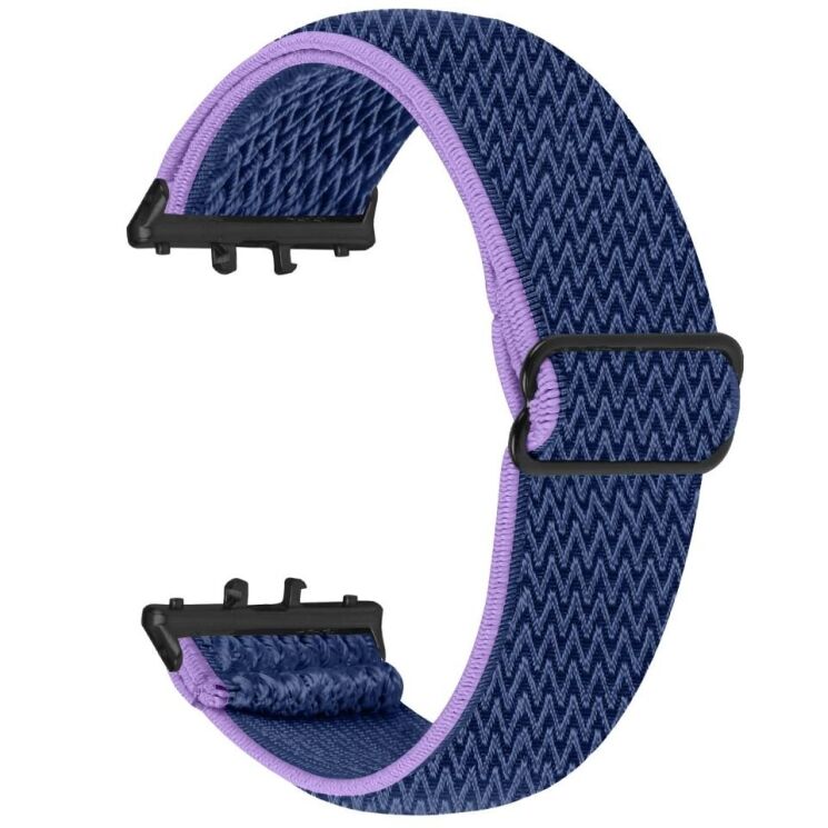 Ремінець Deexe Braided Strap для Samsung Galaxy Fit 3 - Purple / Blue: фото 1 з 6