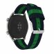 Ремешок Deexe Canvas Style для Huawei Watch GT / Watch GT2 46mm / Watch GT 2e - Blue / Green (216908C). Фото 1 из 5