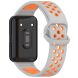 Ремешок Deexe Dot Color для Samsung Galaxy Fit 3 - Grey / Orange (349023HO). Фото 2 из 7