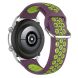 Ремешок Deexe Dual Color для Samsung Galaxy Watch 3 (45mm) - Purple / Fluorescent Green (235311O). Фото 5 из 5