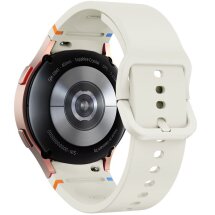 Ремінець Deexe Elino Strap для Samsung Galaxy Watch 4 / 5 / 6 / 7 / FE (40mm) - White: фото 1 з 6