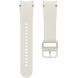 Ремінець Deexe Elino Strap для Samsung Galaxy Watch 4 / 5 / 6 / 7 / FE (40mm) - White (358307W). Фото 5 з 6