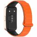 Ремешок Deexe Flexible Fit для Huawei Band 8 / 9 / 10 - Orange / Black (328519BO). Фото 1 из 6