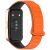 Ремешок Deexe Flexible Fit для Huawei Band 8 / 9 / 10 - Orange / Black: фото 1 из 6
