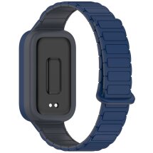 Ремешок Deexe Flexible Fit для Xiaomi Mi Smart Band 9 Active / Redmi Band 3 - Midnight Blue: фото 1 из 6