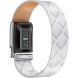 Ремінець Deexe Leather Pattern для WHOOP 5.0 / MG - White (403117W). Фото 2 з 8