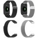 Ремінець Deexe Milanese Loop для Garmin CIRQA - Silver (362601S). Фото 5 з 9