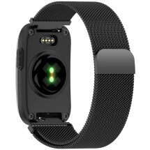 Ремешок Deexe Milanese Loop для Garmin CIRQA - Black: фото 1 из 9