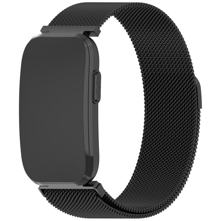 Ремешок Deexe Milanese Loop для Garmin CIRQA - Black (362601B) Ремешок Deexe Milanese Loop для Garmin CIRQA - Black: фото 2 из 9