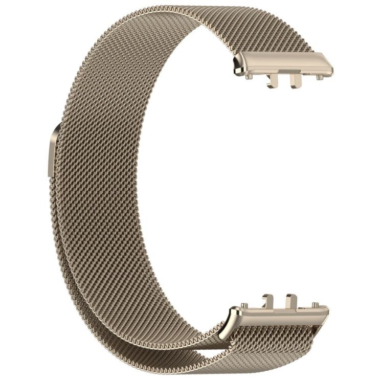 Ремешок Deexe Milanese Loop для Samsung Galaxy Fit 3 - Starlight: фото 3 из 7