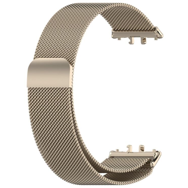 Ремешок Deexe Milanese Loop для Samsung Galaxy Fit 3 - Starlight: фото 4 из 7