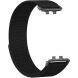 Ремешок Deexe Nylon Loop для Huawei Band 11 Pro / Band 11 - Black (410606B). Фото 2 из 5