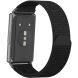 Ремешок Deexe Nylon Loop для Huawei Band 11 Pro / Band 11 - Black (410606B). Фото 1 из 5