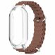 Ремешок Deexe Ocean Silicone для Xiaomi Mi Smart Band 8 - Brown (326022Z). Фото 1 из 7
