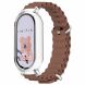 Ремешок Deexe Ocean Silicone для Xiaomi Mi Smart Band 8 - Brown (326022Z). Фото 2 из 7