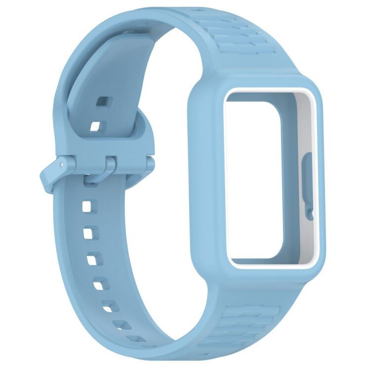 Ремешок Deexe Prime Strap для Huawei Band 7 / 8 / 9 - Sky Blue: фото 4 из 7
