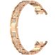 Ремешок Deexe Shine Fit для Xiaomi Mi Smart Band 8 / 9 - Rose Gold (326045RG). Фото 3 из 9