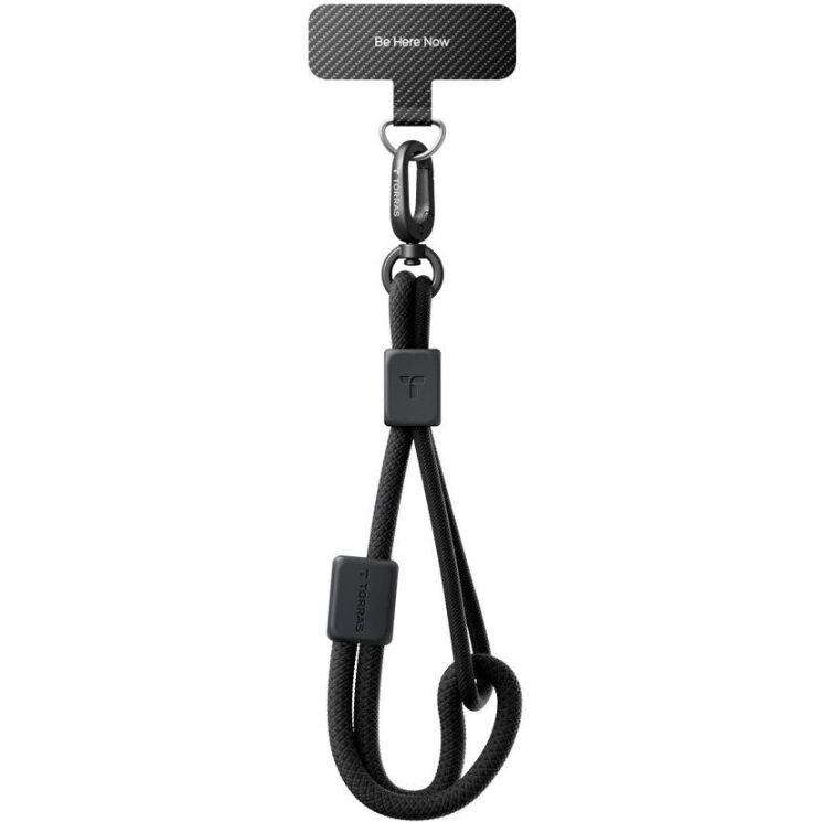 Ремінець для смартфона TORRAS LoopFree Flex Wrist - Obsidian Black: фото 1 з 12