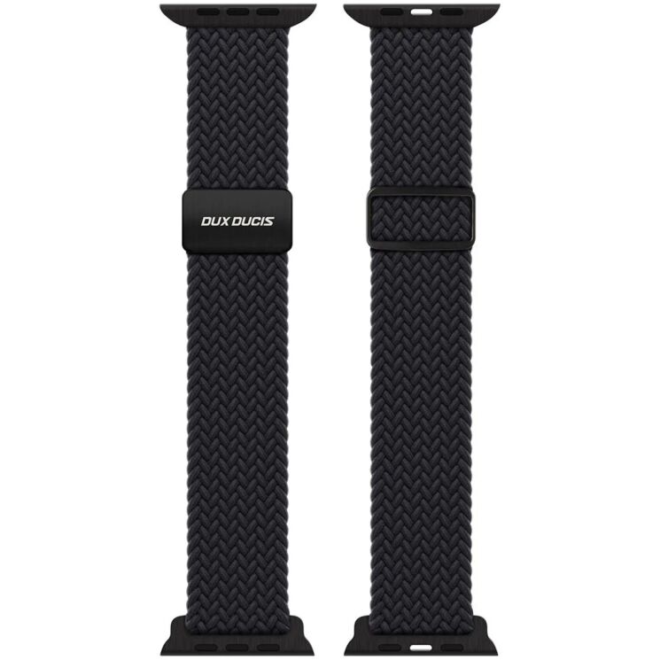 Ремінець Dux Ducis Mixture Ultra для Apple Watch 46 / 45 / 44 / SE 44 / 42 (Series 1-3) / Ultra / Ultra 2 / Ultra 3 - Midnight: фото 2 з 7