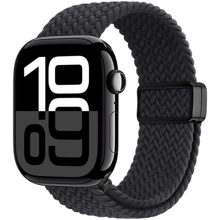 Ремінець Dux Ducis Mixture Ultra для Apple Watch 46 / 45 / 44 / SE 44 / 42 (Series 1-3) / Ultra / Ultra 2 / Ultra 3 - Midnight: фото 1 з 7