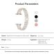 Ремешок KALEBOL Diamond для Apple Watch 42 (Series 10) / 41 / 40 / SE 40 / 38 - Starlight (345127SL). Фото 7 из 7