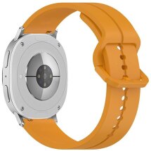 Ремешок KALEBOL Groove Design для Samsung Galaxy Watch 8 (40/44mm) / 8 Classic - Yellow: фото 1 из 5
