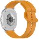 Ремешок KALEBOL Groove Design для Samsung Galaxy Watch 8 (40/44mm) / 8 Classic - Yellow (384143Y). Фото 1 из 5