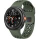 Ремінець KALEBOL Hole Design для Samsung Galaxy Watch 8 (40/44mm) / 8 Classic - Army Green (384115AG). Фото 3 з 7