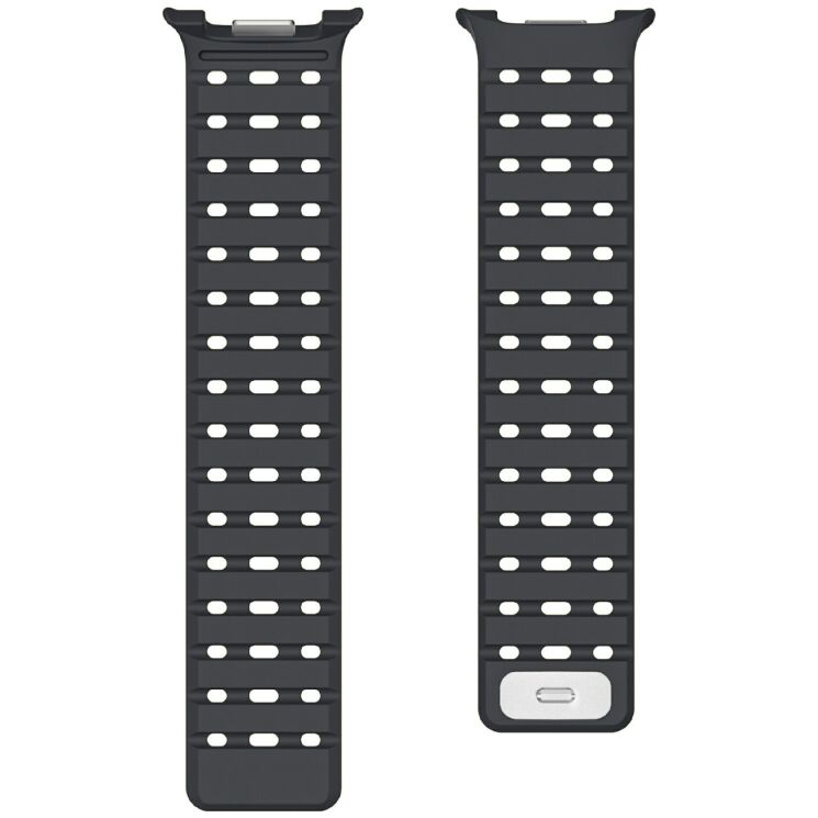 Ремешок Reframe Sport Band для Samsung Galaxy Watch 8 (40/44mm) / 8 Classic - Charcoal: фото 3 из 4