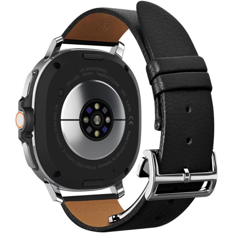Ремешок Spigen (SGP) Enzo для Samsung Samsung Galaxy Watch 8 (40/44mm) / 8 Classic (AMP10119) - Black (384172B) Ремешок Spigen (SGP) Enzo для Samsung Samsung Galaxy Watch 8 (40/44mm) / 8 Classic (AMP10119) - Black: фото 2 из 11