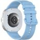 Ремінець Tech-Protect Silicone Evo для Samsung Galaxy Watch 9 (40/44mm) / 8 (40/44mm) / 8 Classic - Blue (387002L). Фото 2 з 5
