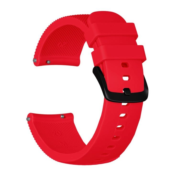 Ремешок UniCase Twill Texture Strap для Samsung Watch Active / Active 2 40mm / Active 2 44mm - Red: фото 1 из 1