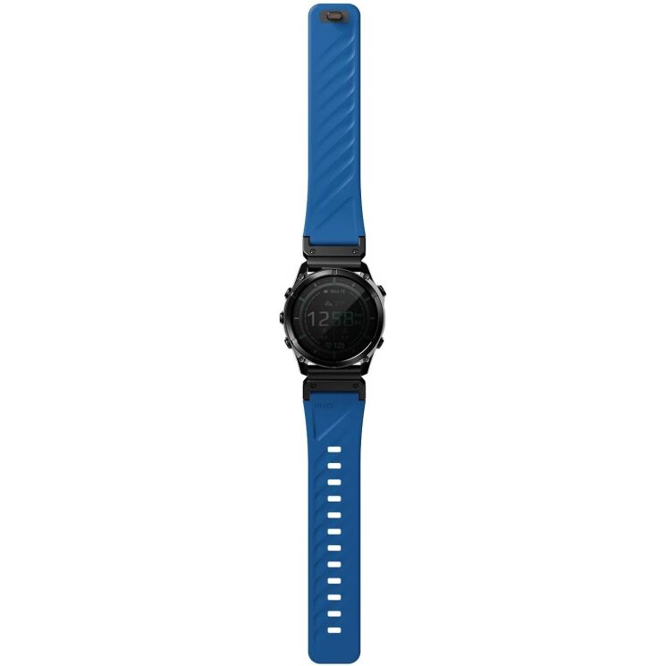 Ремешок UNIQ Fluo для часов Garmin c креплением Quick Fit 22mm (UNIQ-22MM-FLUOOBLU) - Blue (271434L) Ремешок UNIQ Fluo для часов Garmin c креплением Quick Fit 22mm (UNIQ-22MM-FLUOOBLU) - Blue: фото 5 из 10