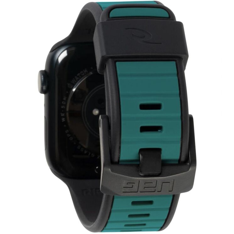 Ремешок URBAN ARMOR GEAR (UAG) Torquay для Apple Watch Ultra / Ultra 2 (49mm) 194112R1405D - Black-Turquoise: фото 2 из 13