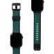 Ремешок URBAN ARMOR GEAR (UAG) Torquay для Apple Watch Ultra / Ultra 2 (49mm) 194112R1405D - Black-Turquoise (304642BG). Фото 4 из 13