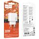 Сетевое зарядное устройство Hoco CS55A Surplus PD30W+QC3.0 - White (960117W). Фото 7 из 8