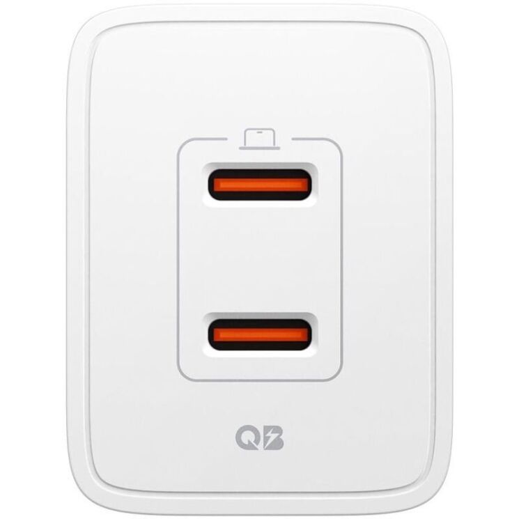 Сетевое зарядное устройство Spigen EE472EU Type-C + Type-C (47W) ACH08707 - White: фото 2 из 8