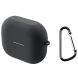 Силиконовый чехол Deexe Silicone Case (FH) для Samsung Galaxy Buds 3 / Buds 3 Pro - Grey (360901H). Фото 1 из 10