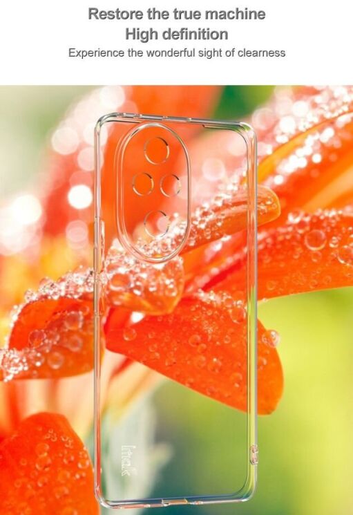 Силиконовый чехол IMAK UX-5 Series для Honor 200 Pro - Transparent: фото 6 из 9