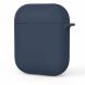 Силиконовый чехол KINGXBAR Silicone Case Apple AirPods 1 / 2 - Dark Blue (247306DB). Фото 1 из 11
