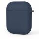 Силиконовый чехол KINGXBAR Silicone Case Apple AirPods 1 / 2 - Dark Blue: фото 1 из 11