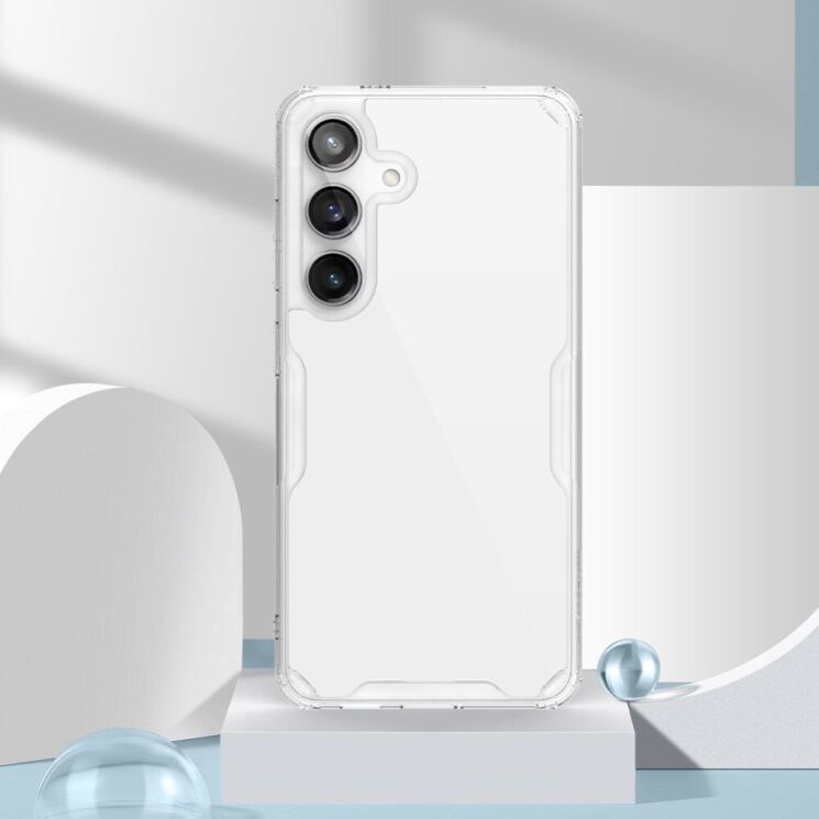 Силіконовий чохол NILLKIN Nature TPU Pro для Samsung Galaxy S24 (S921) - Transparent: фото 15 з 16