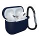 Силіконовий чохол UniCase Protective Color для Apple AirPods 3 - Blue (287203L). Фото 1 з 8