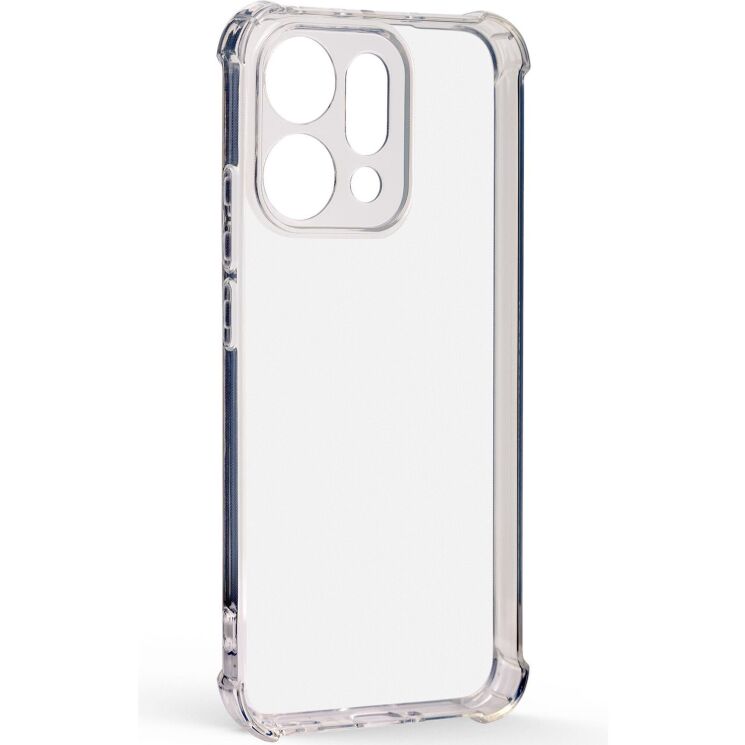 Силиконовый (TPU) чехол ArmorStandart Air Force для OPPO Reno 14 5G - Clear: фото 2 из 6