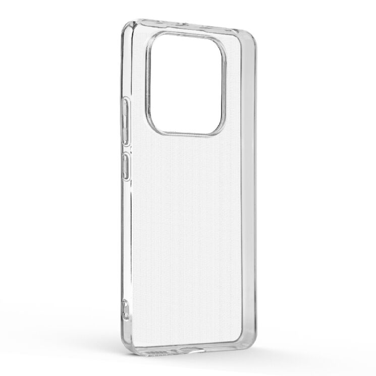 Силиконовый (TPU) чехол ArmorStandart Air Series для Xiaomi Redmi Note 14 5G - Transparent: фото 2 из 6
