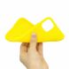 Силіконовий (TPU) чохол Deexe Matte Case для Apple iPhone 11 - Yellow (269129Y). Фото 4 з 5