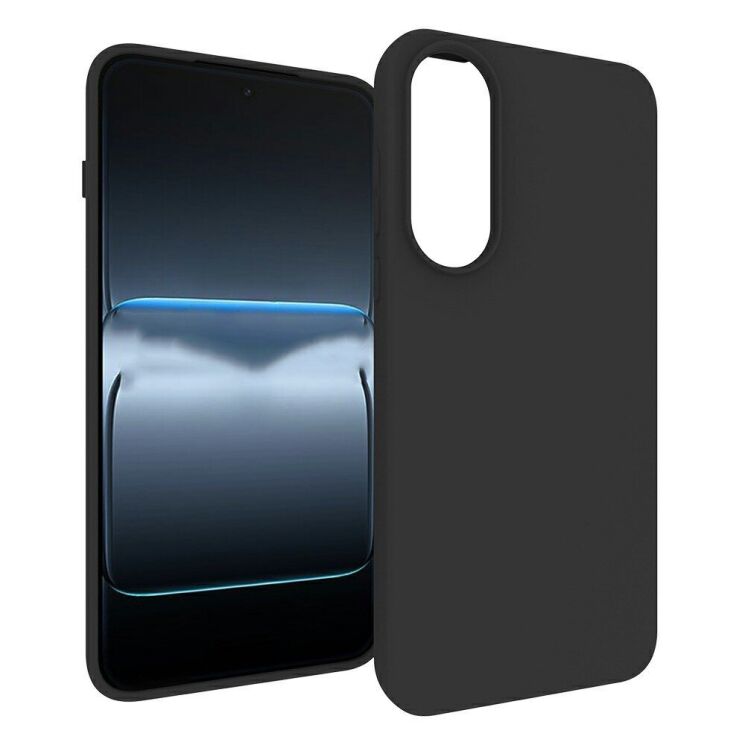 Силіконовий (TPU) чохол Deexe Matte Case для OnePlus Nord 5 / Ace 5 Ultra - Black: фото 1 з 5