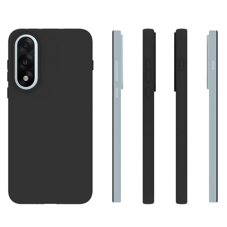 Силіконовий (TPU) чохол Deexe Matte Case для OnePlus Nord 5 / Ace 5 Ultra - Black: фото 5 з 5