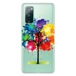 Силиконовый (TPU) чехол Deexe Pretty Things для Samsung Galaxy S20 FE (G780) - Colorful Tree (251749R)